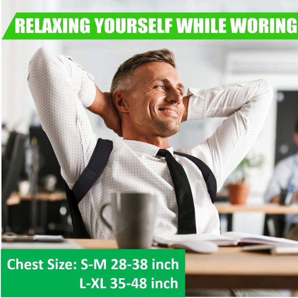 Somaz Posture Corrector Adjustable Upper Back Bra… - image 3